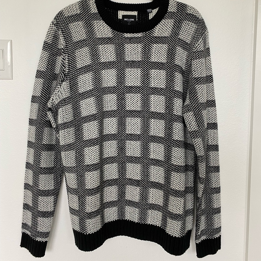 Crewneck XL patterned sweater